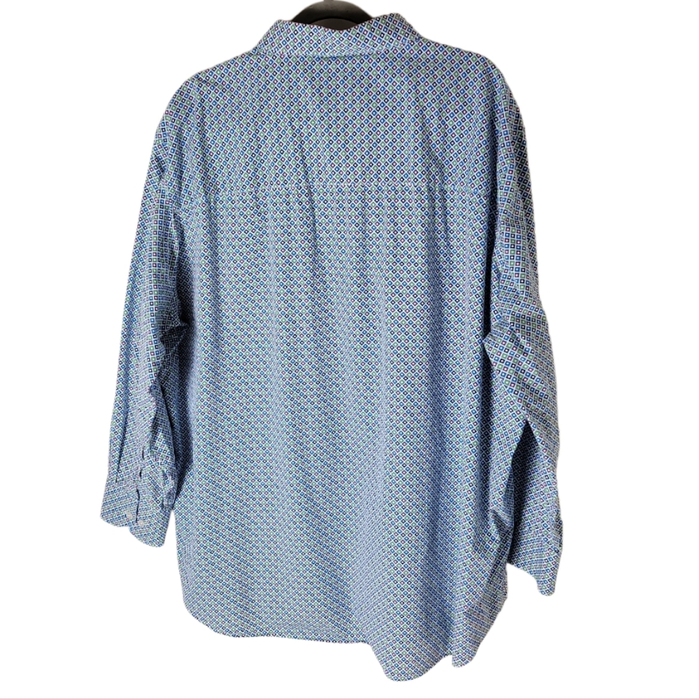 Tailorbyrd Collection Men Printed Button Down Shi… - image 2